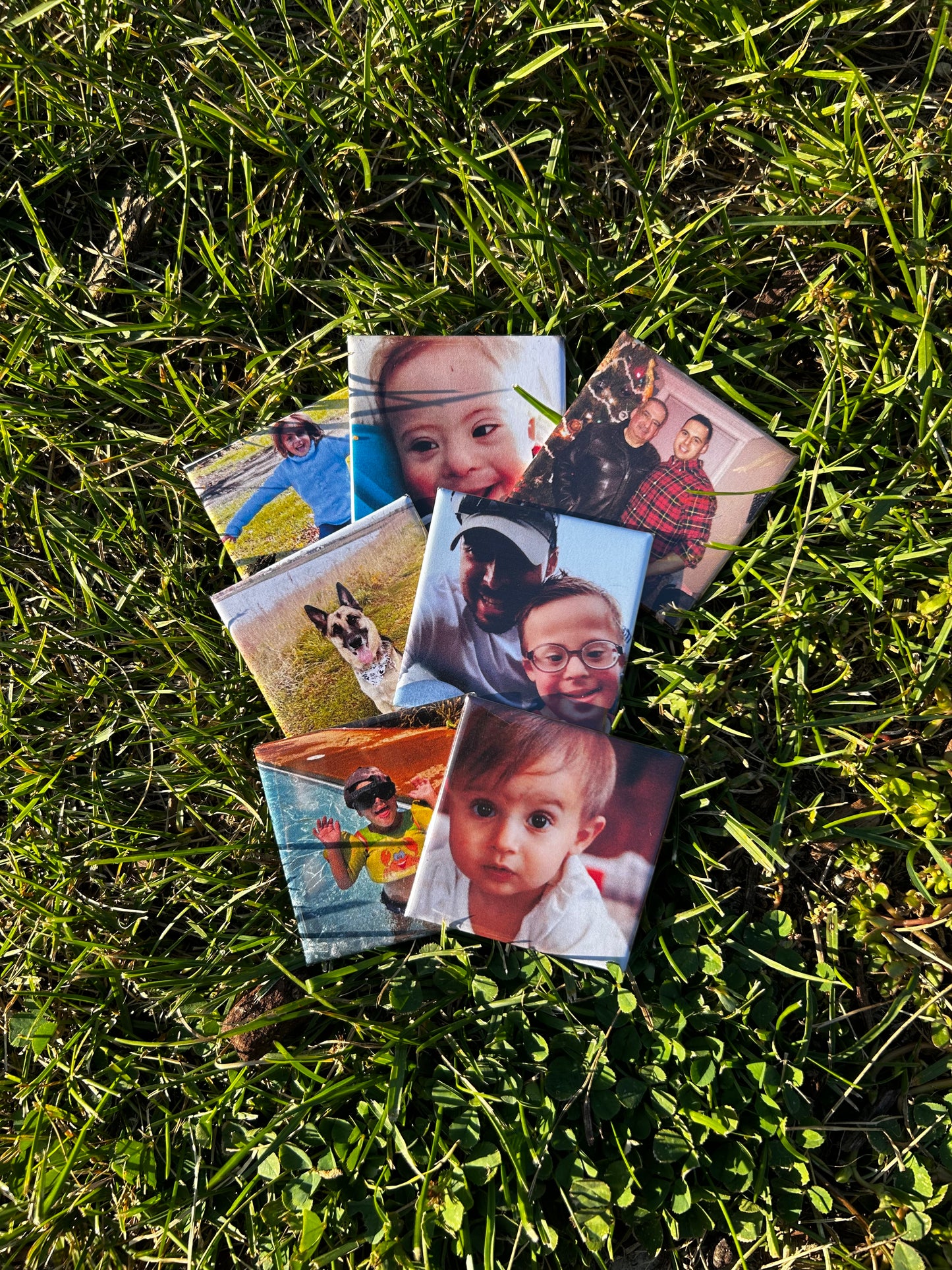 Custom Square Photo Magnets